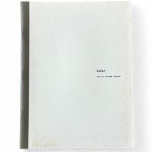 Kolor 2014/2015 autumn winter women collection lookbook catalog